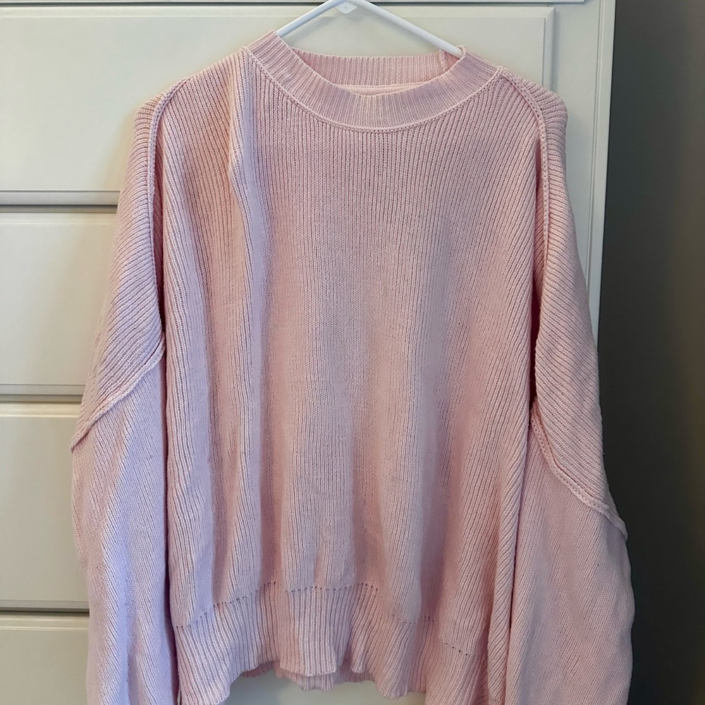 Gray Bandit Pink Sweater